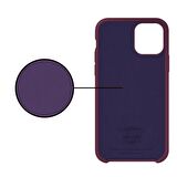 Buff iPhone 11 Rubber Fit Kılıf Plum