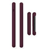 Buff iPhone 11 Rubber Fit Kılıf Plum