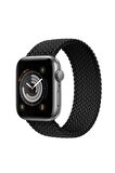 Buff Apple Watch Uyumlu Bands Braided 42/44 S Siyah 