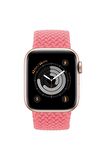 Buff Apple Watch Uyumlu Bands Braided 42/44 S Pink