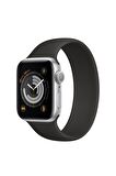 Buff Apple Watch Uyumlu Bands Rubber 42/44 M Siyah