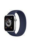 Buff Apple Watch Uyumlu Bands Rubber 42/44 M Blue