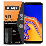 Blogy Galaxy J4 Plus 2018 ile Uyumlu Flexi 5D Ekran Koruyucu