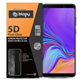 Blogy Galaxy A9 2018 ile Uyumlu Flexi 5D Ekran Koruyucu