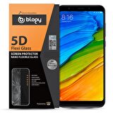 Blogy Redmi 5 Plus ile Uyumlu Flexi 5D Ekran Koruyucu