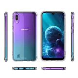 Blogy Galaxy A10 / M10 ile Uyumlu Crystal Fit Kılıf Crystal Clear