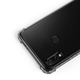 Blogy Galaxy A30 ile Uyumlu Crystal Fit Kılıf Smoke Black