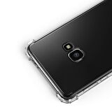 Blogy Galaxy J7 Prime2 ile Uyumlu Crystal Fit Kılıf Crystal Clear