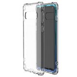 Blogy Galaxy S10e ile Uyumlu Crystal Fit Kılıf Crystal Clear