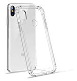 Blogy MI A2 Lite ile Uyumlu Crystal Fit Kılıf Crystal Clear