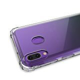 Blogy Red Mi Note 7 ile Uyumlu Crystal Fit Kılıf Crystal Clear