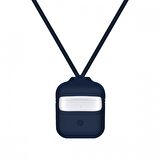 Blogy AirPods ile Uyumlu Silikon Kılıf Blue Horizon
