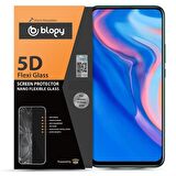 Blogy Y9 Prime 2019 ile Uyumlu Flexi 5D Ekran Koruyucu