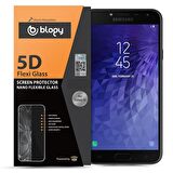 Blogy Galaxy J4 2018 ile Uyumlu Flexi 5D Ekran Koruyucu