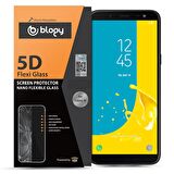Blogy Galaxy J6 2018 ile Uyumlu Flexi 5D Ekran Koruyucu