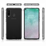 Blogy Galaxy A60 ile Uyumlu Crystal Fit Kılıf Crystal Clear