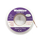 WellHise 2.5 mm Lehim Çekme Teli Sökme Fitili