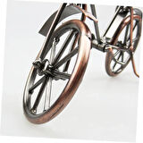 CajuArt Dekoratif Vintage Metal Bisiklet Ev Ofis Biblo Dekor Hediye