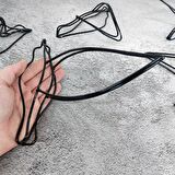 CajuArt Metal El Yapımı Beşli Set Kuş Boyutlu Modern Duvar Dekoru
