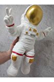 Büyük Boy Astronot Biblo Duvar Dekor Çocuk Odası Dev Süs