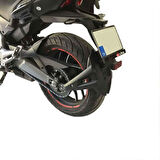 GP Kompozit Bajaj Dominar 250 / 400 2017-2023 Uyumlu Arka Çamur Sıyırıcı Siyah