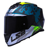Ls2 Storm 2 Sprinter Siyah Gri Siyah Vizör