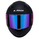 Ls2 Rapid 2 Mat Siyah Rainbow Vizörlü Kask
