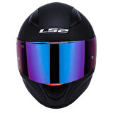 Ls2 Rapid 2 Mat Siyah Rainbow Vizörlü Kask