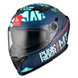 Mt Breaker Sv Punk Rider C7 Gloss Kapalı Kask