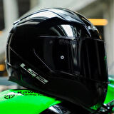 Ls2 Rapid 2 Mat Siyah Kask Siyah Vizörlü