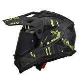 Ls2 Pioneer 2 Crazy Kros Motosiklet Kaskı