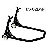 GP Kompozit Universal Demir Arka Kaldırma Sehpası Siyah - Takoz