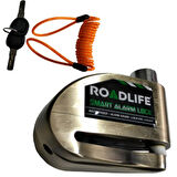Road Life 8309 Alarmlı Disk Kilidi + Hatırlatma Kablosu