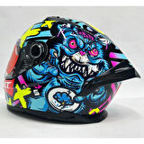 Mt Braker Sv Crazy Teddy B7 Kapalı Kask