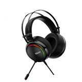 Tronsmart Glary Mikrofonlu Stereo RGB Gürültü Önleyicili Oyuncu Kulak Üstü Kablolu Kulaklık