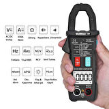WellHise CM9 600A AC/DC Dijital Otomatik Pensampermetre TRUE RMS