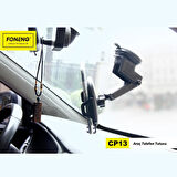Foneng CP13 Araç içi Telefon Tutucu Vantuzlu 360 Araba Ayarlanabilir