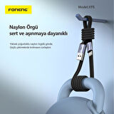 Foneng X95 PD 20W  Type-c TO Lightning Şarj Ve Data Kablosu 