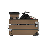 Walkingpad WR20 3 Kez Katlanabilir Su Dirençli Kondisyon Küreği​ - Ahşap rengi
