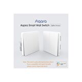 AQARA Akıllı Duvar Anahtarı H1 (Nötr, Tek Anahtar)