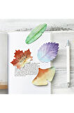 Yeşil Lotus Yaprağı Temalı Post-it • Not Seti • Sticky Note (GGK-MG093)