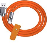 Type C 120w Watt 6 A Süper Hızlı Şarj Data Kablosu 1 Metre Type-C