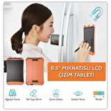 Xiaomi Wicue 8,5" Mıknatıslı LCD Dijital Renkli Çizim Tableti - Turuncu