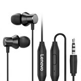 Lenovo HF130 Metal Kablolu Kulaklık Siyah
