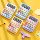 Runzon Rz-817 Bilgisayar Tuş Pastel Renk Hesap Makinası