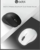 Asus Adol MS012 2,4GH Wireless Bluetooth Kablosuz Mouse Beyaz