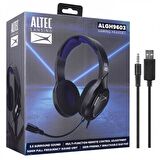 ALTEC LANSİNG ALGH9603 SİYAH GAM MİKROFONLU KULAKL