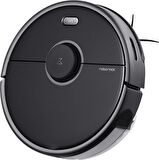 Roborock S5 Max Vacuum Akıllı Haritalamalı Moplu Navigasyonlu Hepa Filtreli Siyah Robot Süpürge