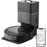 Roborock Q8 Max Plus Siyah Çöp İstasyonlu Akıllı Robot Süpürge