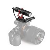 Boya BY-MM1 Pro Çift Kafalı Shotgun Mikrofon
